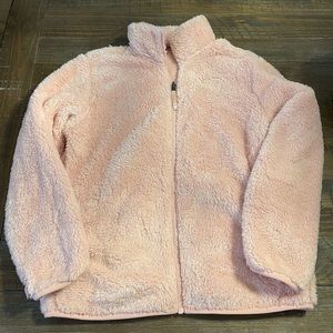 NorthFace Fuzzy Jacket. Girls XL size 18. Fits like a S/M. Brand new.